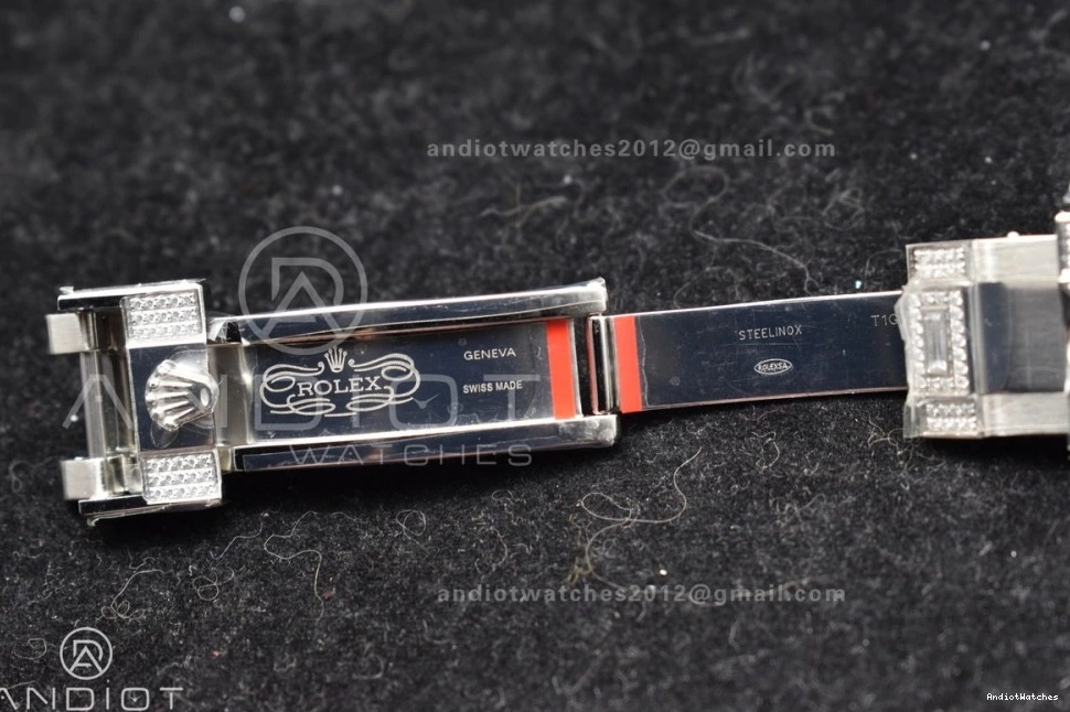 SS Submariner Dial Blue On VR Edition AMGF Best Full On Chic 1149 Diamonds 40mm Bracelet 1202